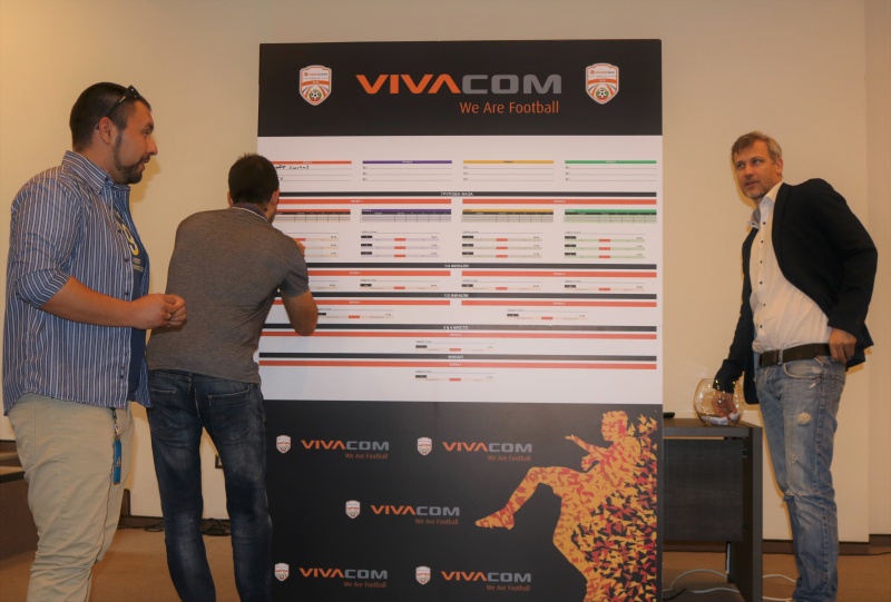 Национална футболна база „Бояна“ е за втори път домакин на VIVACOM Media Cup