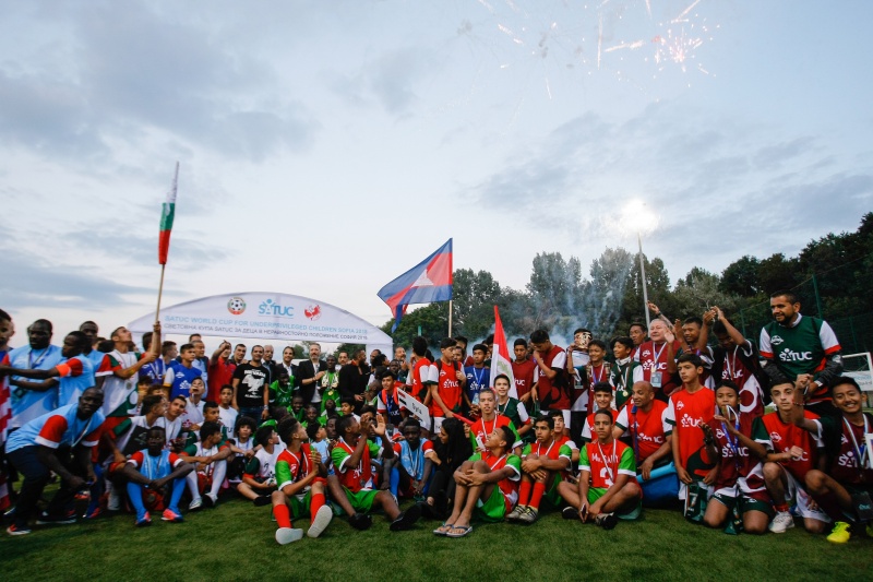 Bulgaria won the bronze medals at the 2018 SATUC Cup