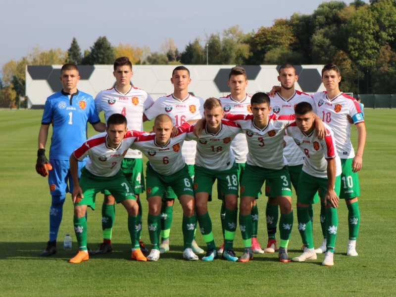 Групата на България U18 за приятелските двубои с Украйна U18
