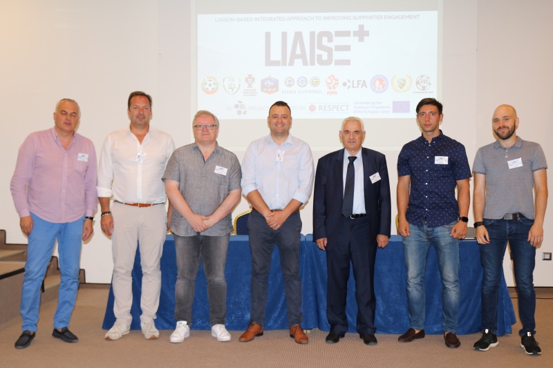 БФС бе домакин на работна среща по проекта „LIAISE” на Европейската комисия и УЕФА