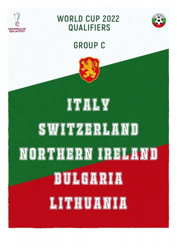 Bulgaria to face Italy, Switzerland, Northern Ireland and Lithuania in the 2022 World Cup qualifiers