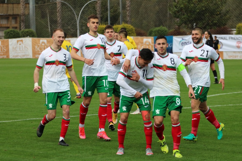 България U21 обърна Украйна с великолепни попадения на старта на турнира в Турция