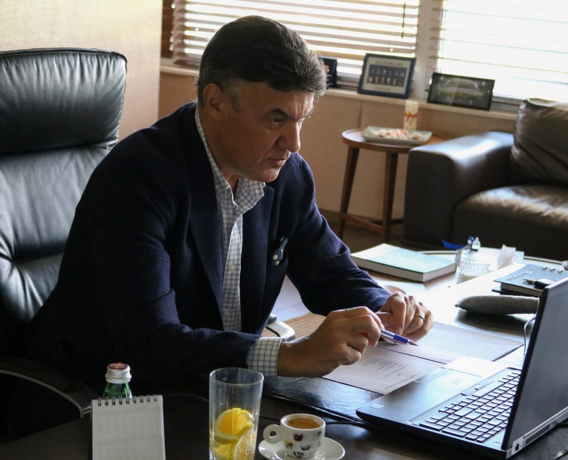 Борислав Михайлов взе участие в редовното заседание на Футболния комитет на УЕФА, на който е заместник-председател