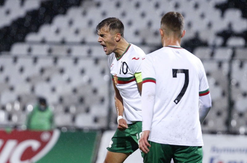 Разгромна победа за България U21 в евроквалификациите