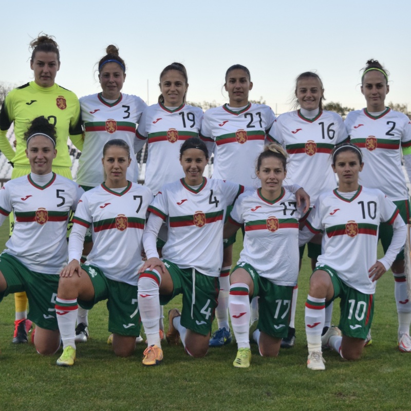 Женският национален отбор на България завърши наравно в първата си проверка