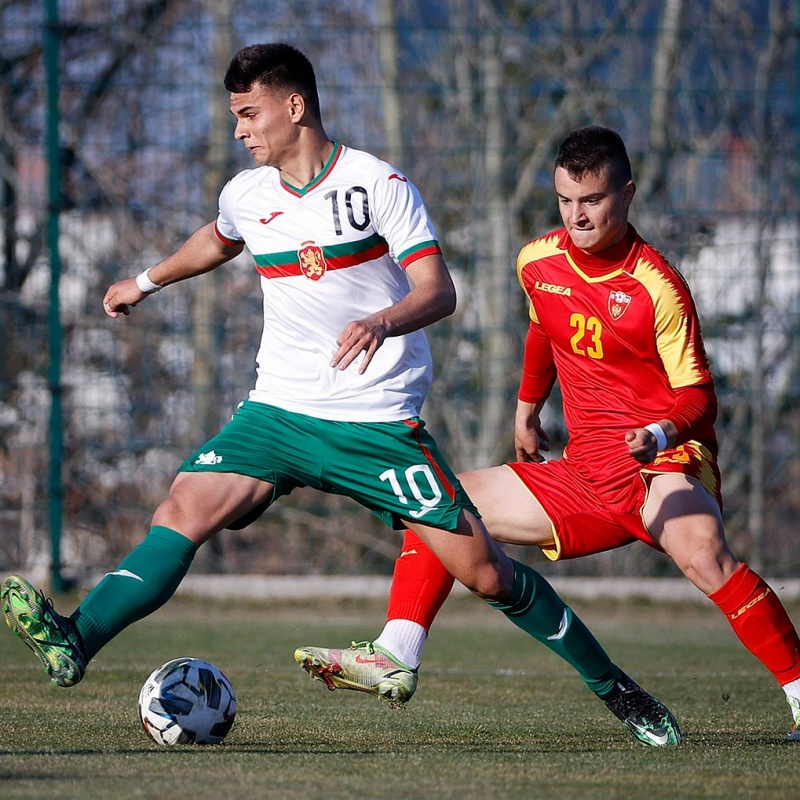 България U19 спечели първата си проверка срещу Черна гора