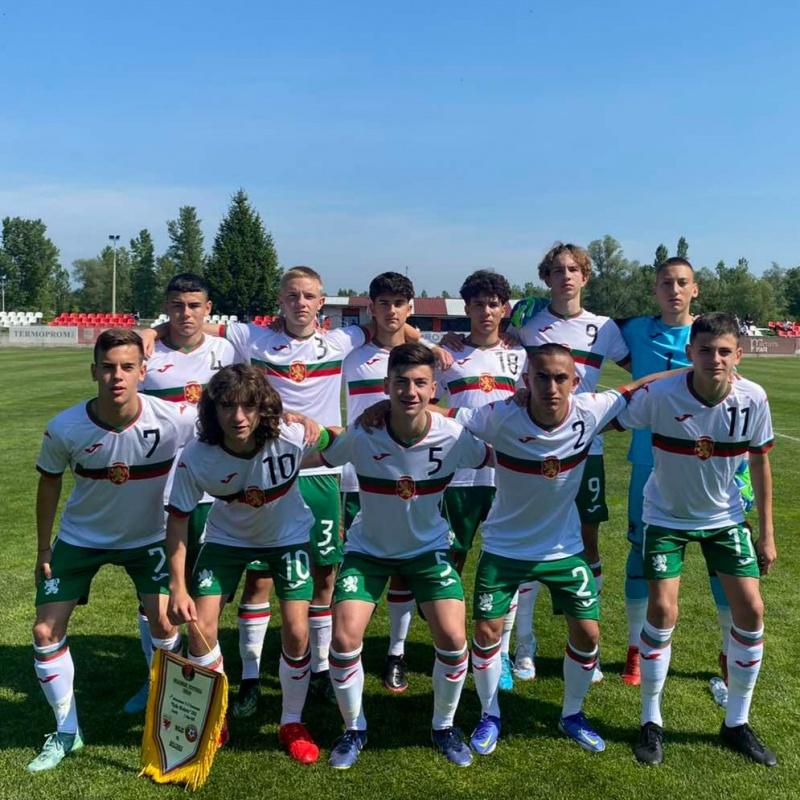 България U15 допусна обрат срещу Уелс на старта на приятелския турнир в Хърватия
