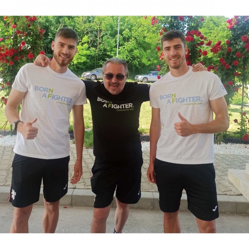 Българският национален отбор подкрепи инициативата “Born a Fighter”