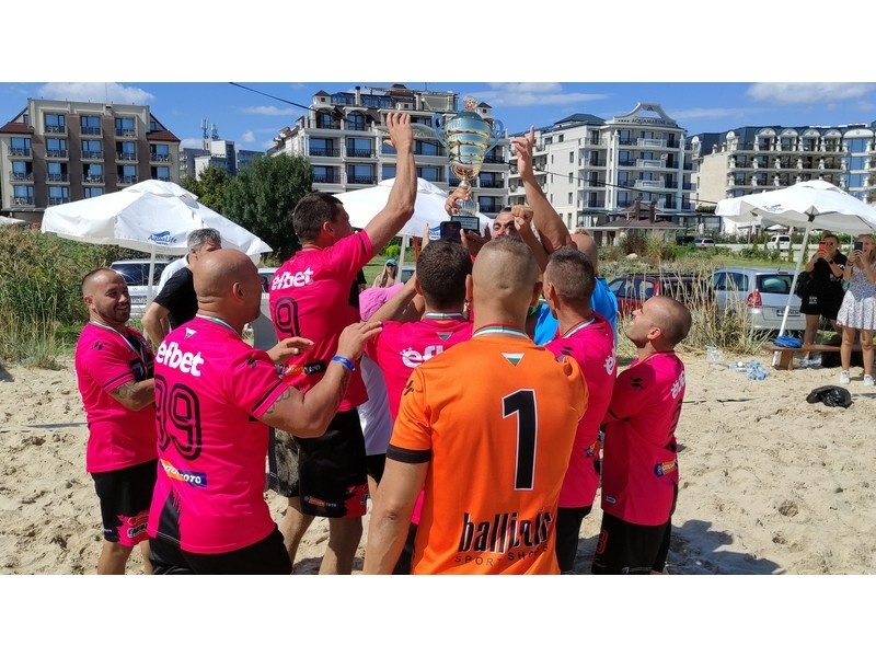 СА МВР спечели турнира за Купата на БФС по плажен футбол