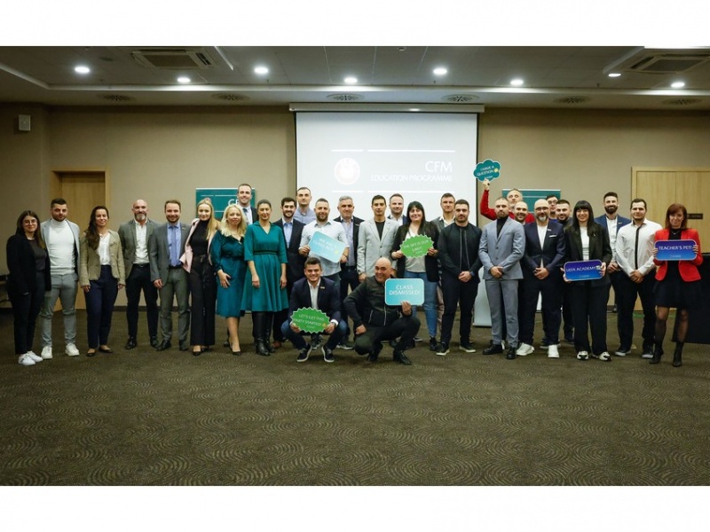 Завърши първото издание на образователната програма на UEFA CFM – България